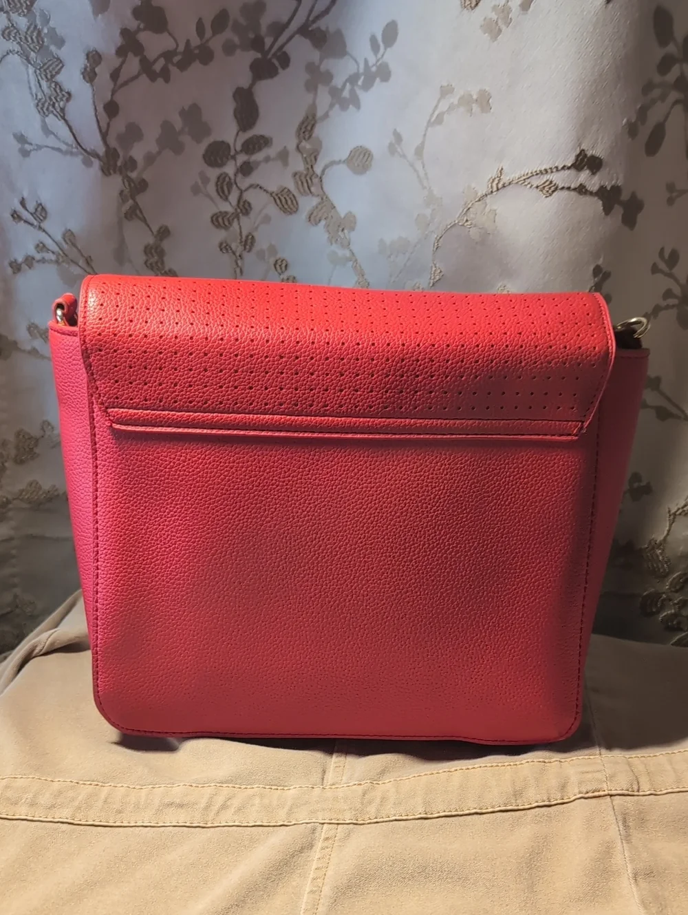 Disney Flair Mickey Mouse Icon Red Pin Crossbody Bag